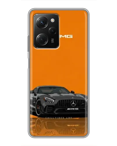 Чехол для Xiaomi POCO X5 Pro (5G) с картинкой «Оранжевый Mercedes AMG» Чехол для Xiaomi POCO X5 Pro (5G) с картинкой «Оранжевый Mercedes AMG»