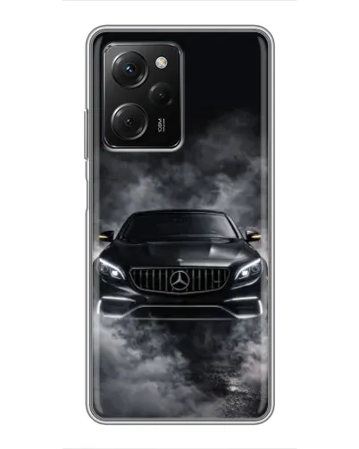 Чехол для Xiaomi POCO X5 Pro (5G) с картинкой «Mercedes в дыму» Чехол для Xiaomi POCO X5 Pro (5G) с картинкой «Mercedes в дыму»