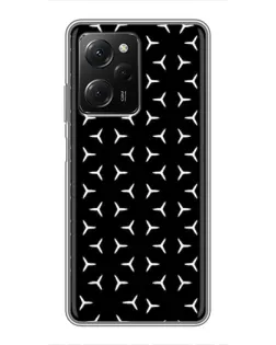 Чохол для Xiaomi POCO X5 Pro (5G) з картинкою «Mercedes паттерн зірок»