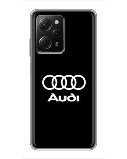 Чехол для Xiaomi POCO X5 Pro (5G) с картинкой «Классическое лого Audi» Чехол для Xiaomi POCO X5 Pro (5G) с картинкой «Классическое лого Audi»