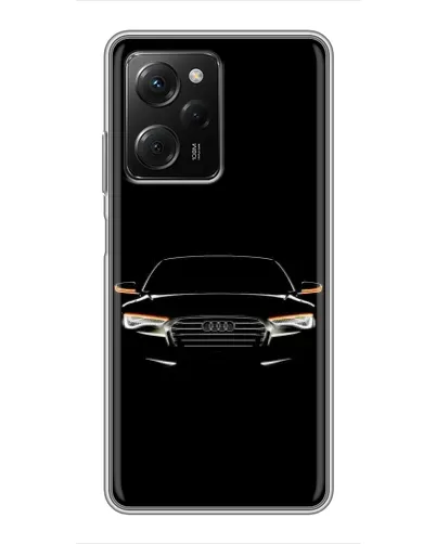Чехол для Xiaomi POCO X5 Pro (5G) с картинкой «Audi — ночной контур»
