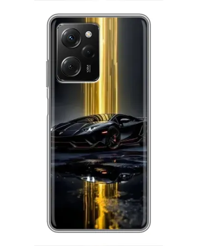 Чехол для Xiaomi POCO X5 Pro (5G) с картинкой «Ночной Lamborghini драйв» Чехол для Xiaomi POCO X5 Pro (5G) с картинкой «Ночной Lamborghini драйв»
