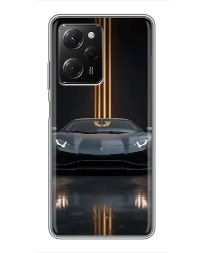Чехол для Xiaomi POCO X5 Pro (5G) с картинкой «Lamborghini золотые линии» Чехол для Xiaomi POCO X5 Pro (5G) с картинкой «Lamborghini золотые линии»