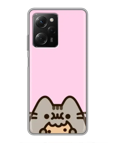Чехол для Xiaomi POCO X5 Pro (5G) с картинкой «Pusheen и печенье» Чехол для Xiaomi POCO X5 Pro (5G) с картинкой «Pusheen и печенье»