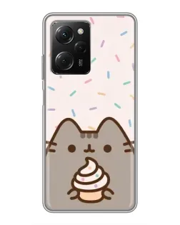 Чехол для Xiaomi POCO X5 Pro (5G) с картинкой «Пушин с кексом» Чехол для Xiaomi POCO X5 Pro (5G) с картинкой «Пушин с кексом»