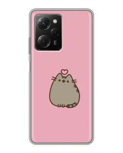 Чехол для Xiaomi POCO X5 Pro (5G) с картинкой «Pusheen сердце» Чехол для Xiaomi POCO X5 Pro (5G) с картинкой «Pusheen сердце»