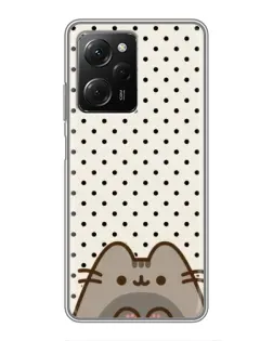 Чехол для Xiaomi POCO X5 Pro (5G) с картинкой «Пушин в горошек» Чехол для Xiaomi POCO X5 Pro (5G) с картинкой «Пушин в горошек»