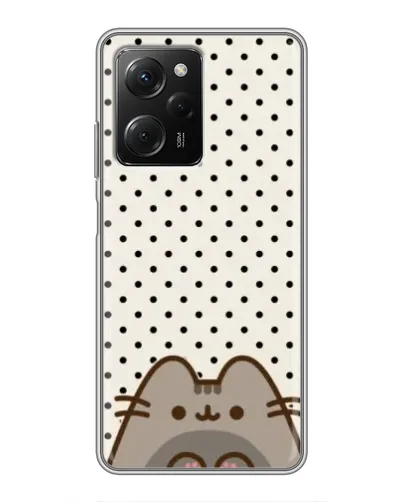 Чехол для Xiaomi POCO X5 Pro (5G) с картинкой «Пушин в горошек» Чехол для Xiaomi POCO X5 Pro (5G) с картинкой «Пушин в горошек»