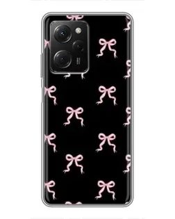 Чехол для Xiaomi POCO X5 Pro (5G) с картинкой «Бант-цветок»