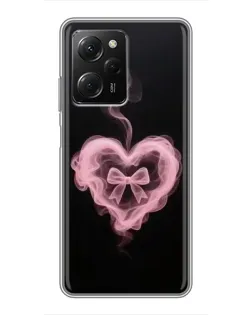 Чехол для Xiaomi POCO X5 Pro (5G) с картинкой «Дымчатое сердце»