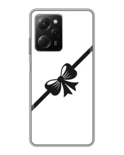 Чехол для Xiaomi POCO X5 Pro (5G) с картинкой «Диагональный бант»