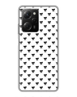 Чехол для Xiaomi POCO X5 Pro (5G) с картинкой «Мини-бантики»