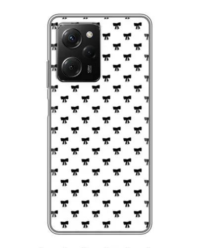 Чехол для Xiaomi POCO X5 Pro (5G) с картинкой «Мини-бантики» Чехол для Xiaomi POCO X5 Pro (5G) с картинкой «Мини-бантики»