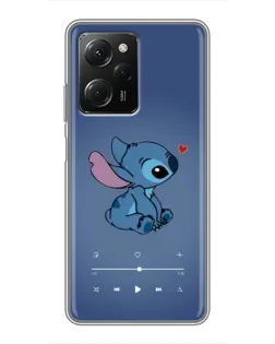 Чехол для Xiaomi POCO X5 Pro (5G) с картинкой «Музыкальный Stitch» Чехол для Xiaomi POCO X5 Pro (5G) с картинкой «Музыкальный Stitch»