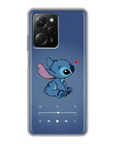 Чехол для Xiaomi POCO X5 Pro (5G) с картинкой «Музыкальный Stitch»