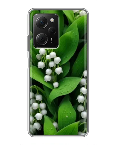 Чехол для Xiaomi POCO X5 Pro (5G) с картинкой «Ландыши в зелени»