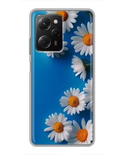 Чехол для Xiaomi POCO X5 Pro (5G) с картинкой «Белоснежные маргаритки»