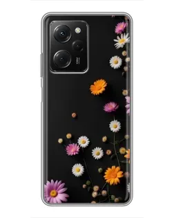 Чехол для Xiaomi POCO X5 Pro (5G) с картинкой «Цветочная композиция»