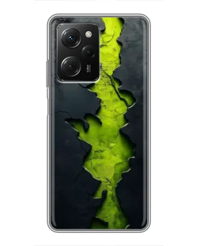 Чехол для Xiaomi POCO X5 Pro (5G) с картинкой «Салатовый разлом скалы» Чехол для Xiaomi POCO X5 Pro (5G) с картинкой «Салатовый разлом скалы»