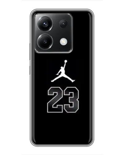 Чехол для Xiaomi POCO X6 5G с картинкой «Jordan Flight 23»
