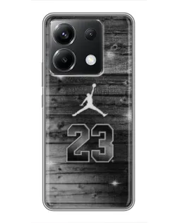 Чехол для Xiaomi POCO X6 5G с картинкой «Jordan Carbon 23»