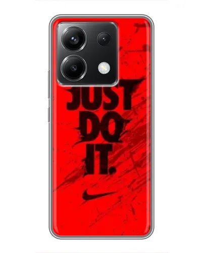 Чехол для Xiaomi POCO X6 5G с картинкой «Nike Just Do It»