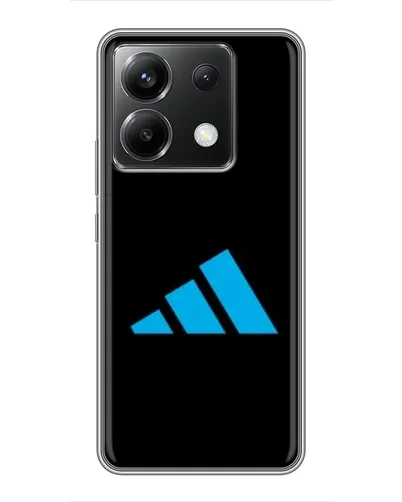 Чохол для Xiaomi POCO X6 5G з картинкою «Adidas Cyan Logo»