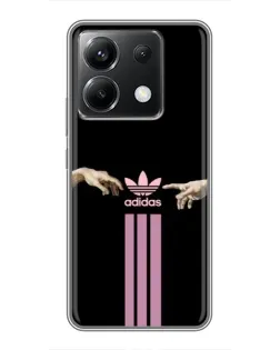 Чохол для Xiaomi POCO X6 5G з картинкою «Adidas Hands»