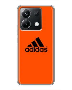 Чохол для Xiaomi POCO X6 5G з картинкою «Adidas Ukraine»