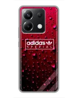 Чохол для Xiaomi POCO X6 5G з картинкою «Adidas Gold Marble»