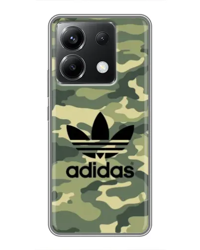 Чохол для Xiaomi POCO X6 5G з картинкою «Мілітарі стиль Adidas»