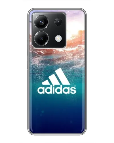Чохол для Xiaomi POCO X6 5G з картинкою «Океанська глибина адідас»