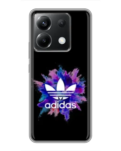 Чохол для Xiaomi POCO X6 5G з картинкою «Вибух фарб Adidas»