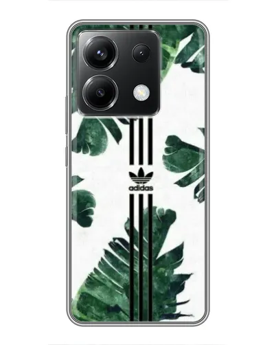 Чохол для Xiaomi POCO X6 5G з картинкою «Пальмове листя адідас»