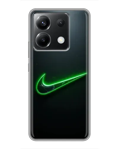 Чехол для Xiaomi POCO X6 5G с картинкой «Неоновый контур Nike» Чехол для Xiaomi POCO X6 5G с картинкой «Неоновый контур Nike»