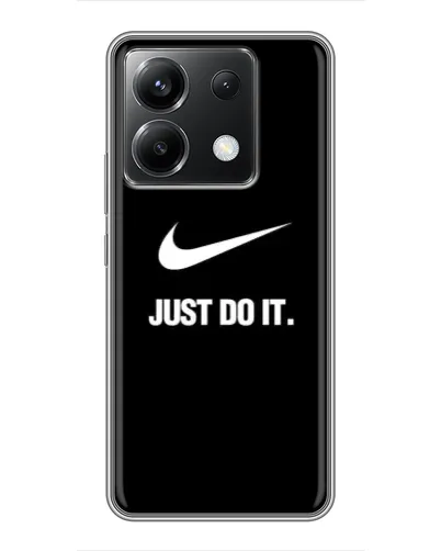 Чехол для Xiaomi POCO X6 5G с картинкой «Классический принт Nike» Чехол для Xiaomi POCO X6 5G с картинкой «Классический принт Nike»