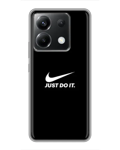 Чехол для Xiaomi POCO X6 5G с картинкой «Минимализм от Nike» Чехол для Xiaomi POCO X6 5G с картинкой «Минимализм от Nike»