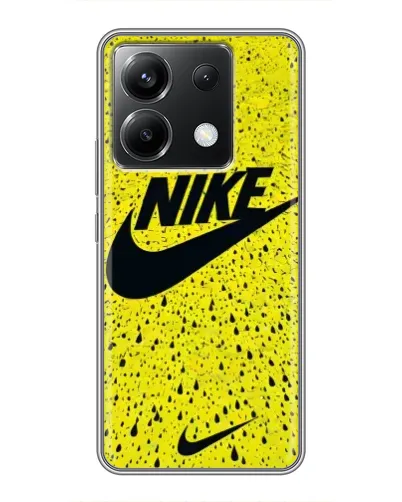 Чехол для Xiaomi POCO X6 5G с картинкой «Желтый текстурный Nike» Чехол для Xiaomi POCO X6 5G с картинкой «Желтый текстурный Nike»