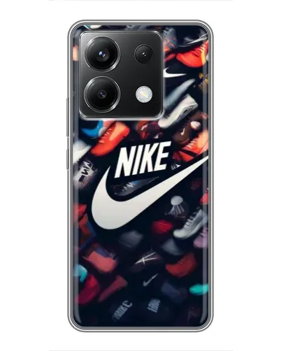 Чехол для Xiaomi POCO X6 5G с картинкой «Коллекция кроссовок Nike» Чехол для Xiaomi POCO X6 5G с картинкой «Коллекция кроссовок Nike»
