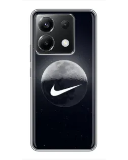 Чехол для Xiaomi POCO X6 5G с картинкой «Nike в стиле граффити»
