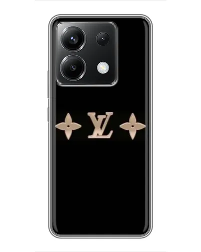 Чехол для Xiaomi POCO X6 5G с картинкой «Louis Vuitton — минимализм»