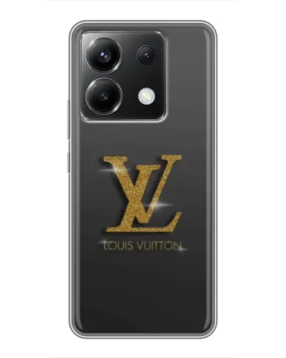 Чехол для Xiaomi POCO X6 5G с картинкой «Градиент Louis Vuitton»
