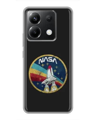 Чохол для Xiaomi POCO X6 5G з картинкою «NASA — емблема місії»