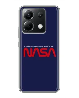 Чохол для Xiaomi POCO X6 5G з картинкою «NASA — глибокий космос»