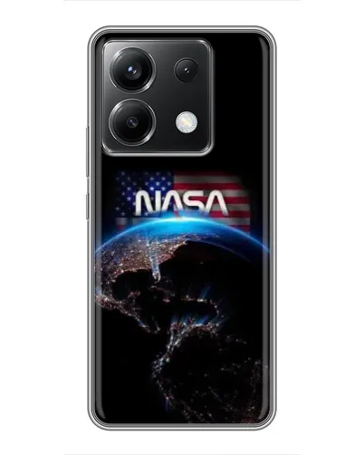 Чохол для Xiaomi POCO X6 5G з картинкою «Земля з космосу NASA»
