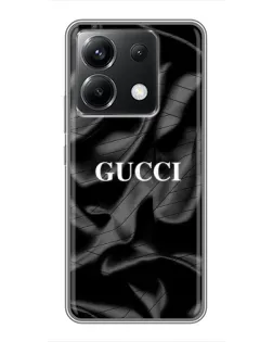 Чохол для Xiaomi POCO X6 5G з картинкою «Gucci — шовкові хвилі» Чохол для Xiaomi POCO X6 5G з картинкою «Gucci — шовкові хвилі»