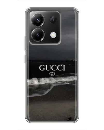 Чохол для Xiaomi POCO X6 5G з картинкою «Gucci — морський прибій»