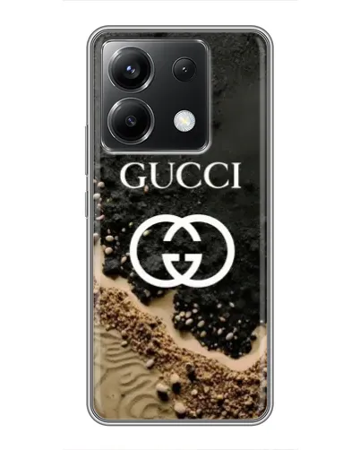 Чохол для Xiaomi POCO X6 5G з картинкою «Gucci — піщані дюни»