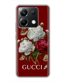Чохол для Xiaomi POCO X6 5G з картинкою «Gucci — сад»