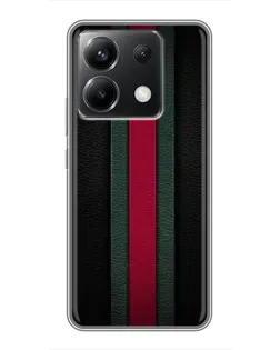Чохол для Xiaomi POCO X6 5G з картинкою «Gucci — неонова лінія»